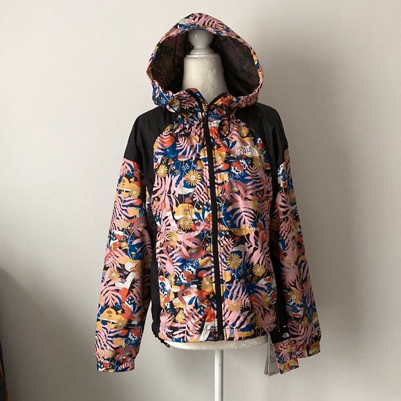 The North Face Printed Hydrenaline Jacket Botanical Print - Picture 6 of 15